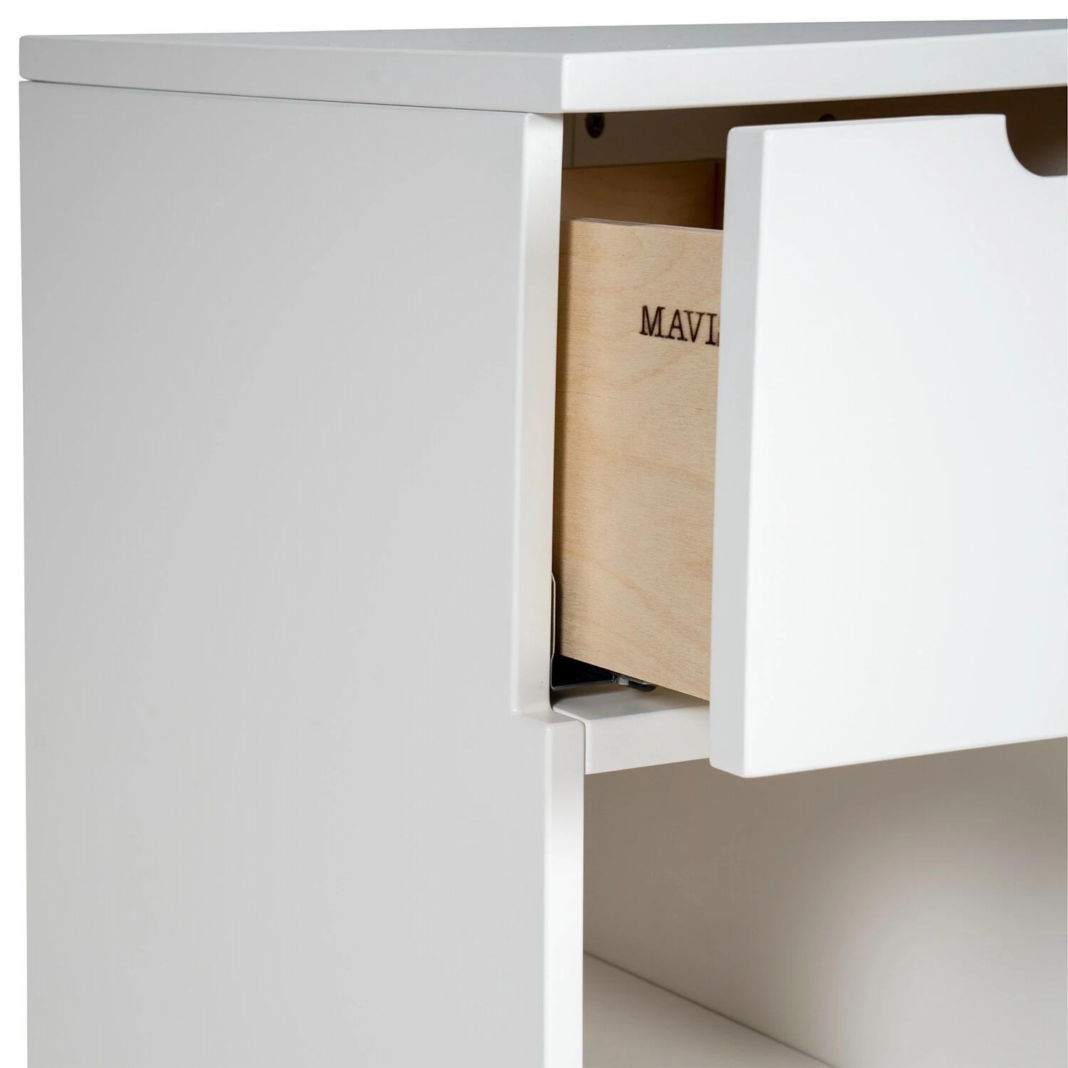 Aoko Nachttisch, Beige – Bild 5