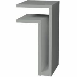 Maze F-Shelf Wandregal Links, Silk Grey
