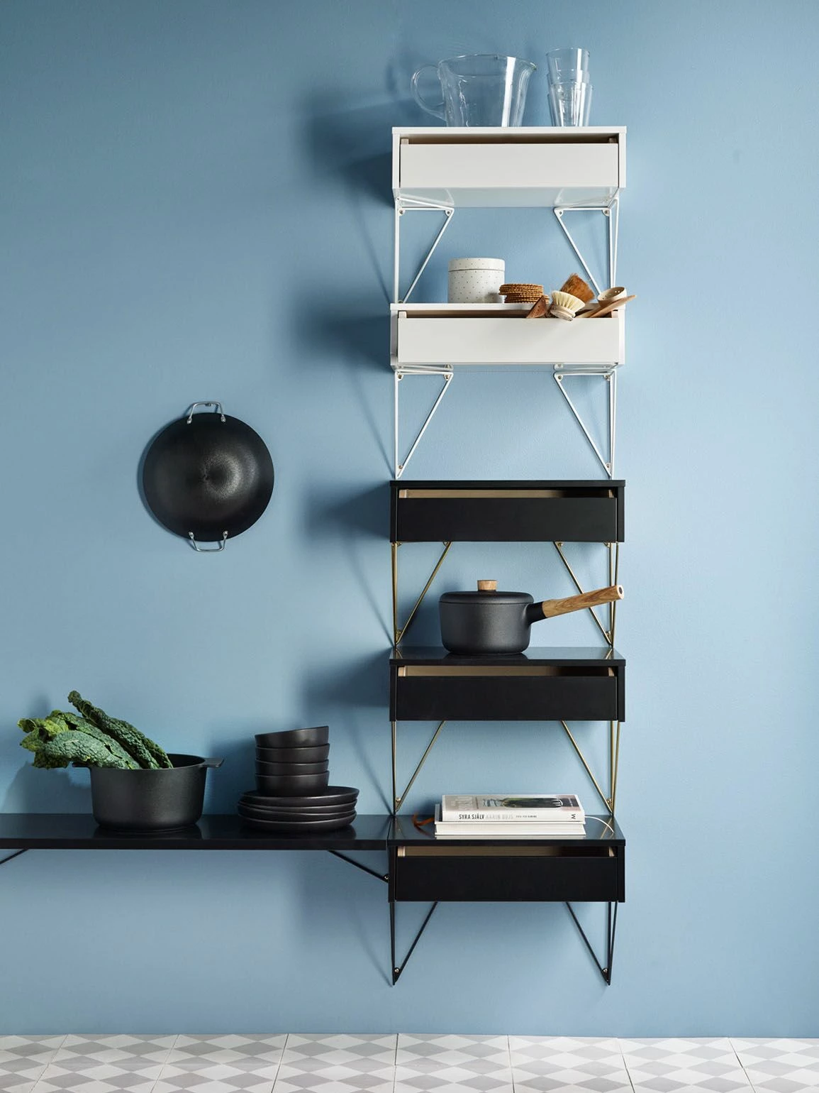 Maze Pythagoras Behälter, Schwarz – Bild 3