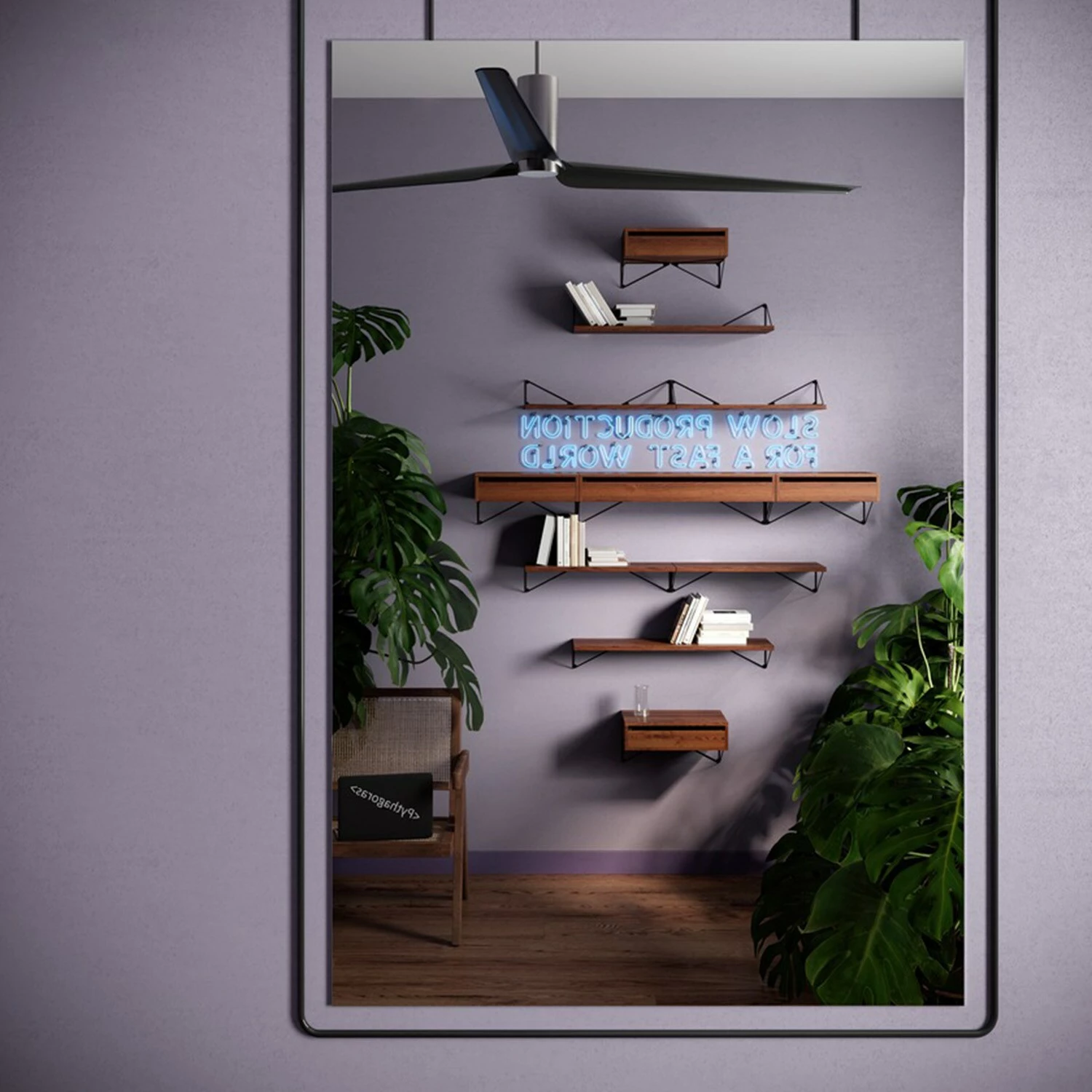 Maze Pythagoras Behälter, Walnuss – Bild 4