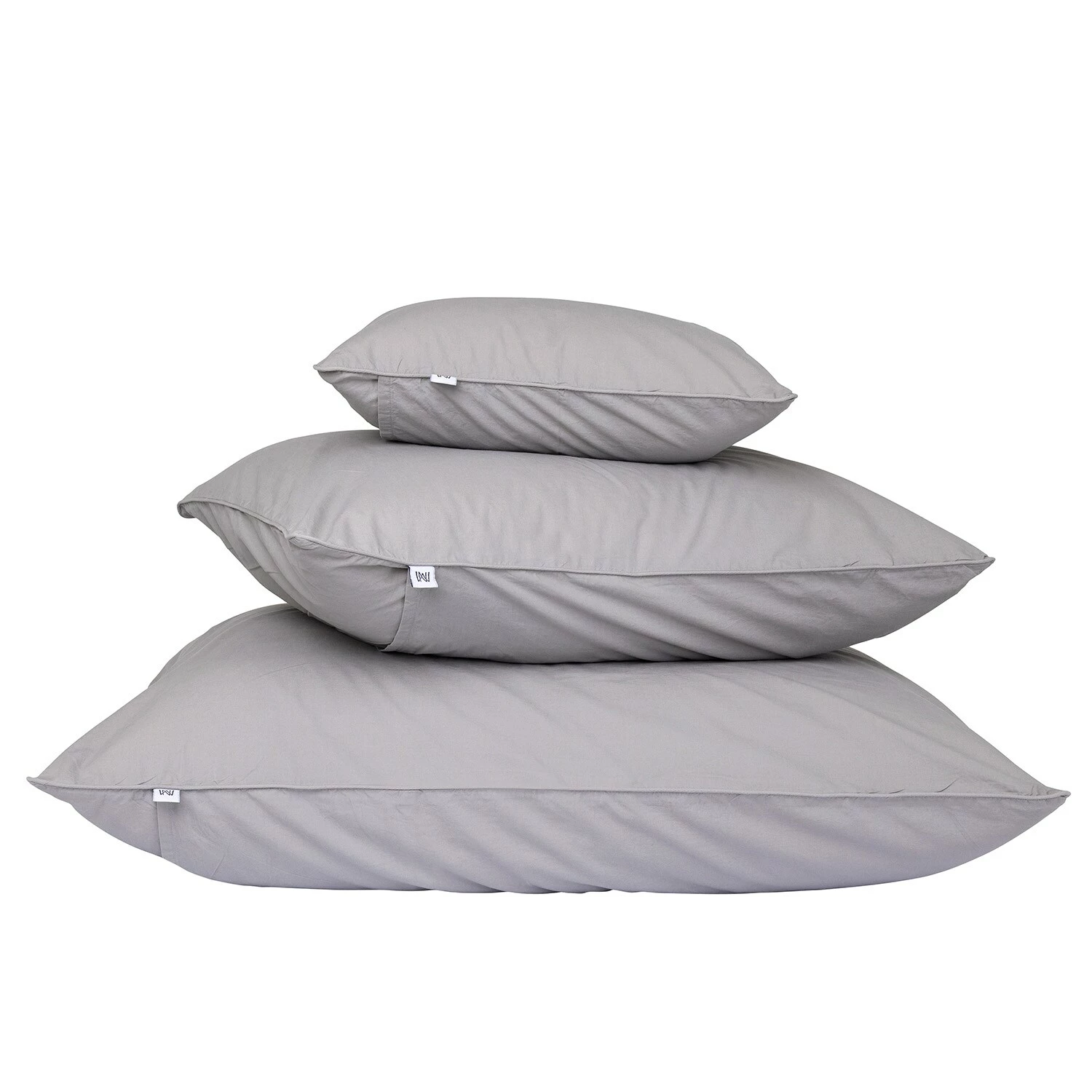 Mille Notti Benevola Kissenbezug 50x90 Cm, Grau – Bild 2