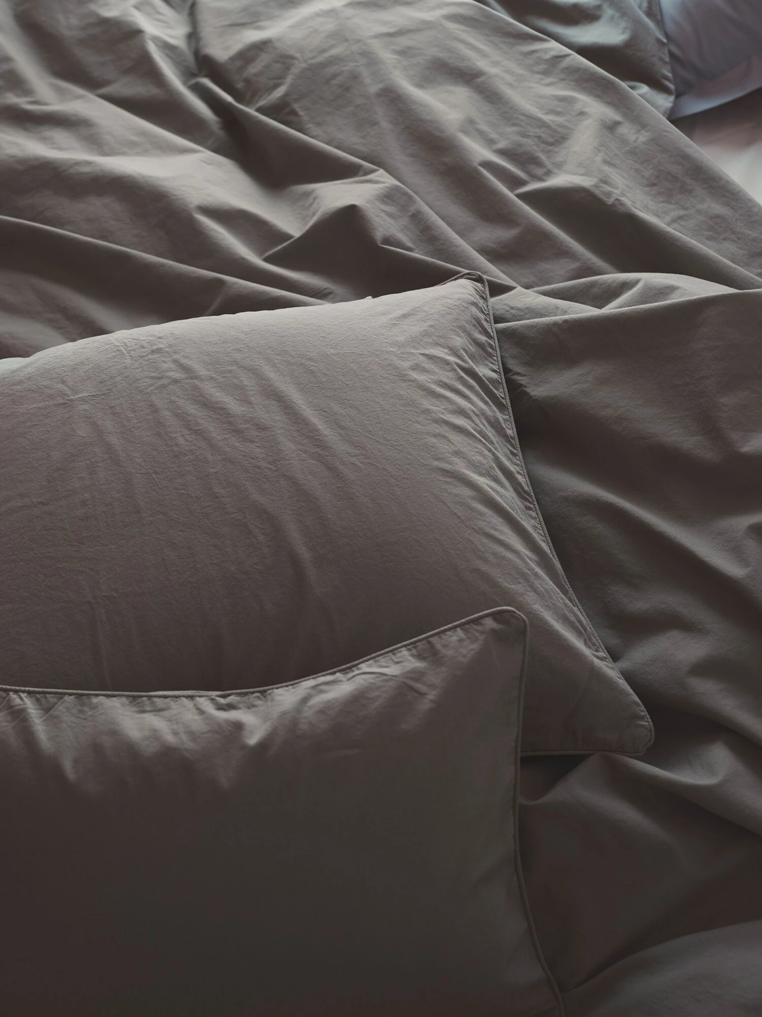 Mille Notti Benevola Kissenbezug 50x90 Cm, Grau – Bild 4