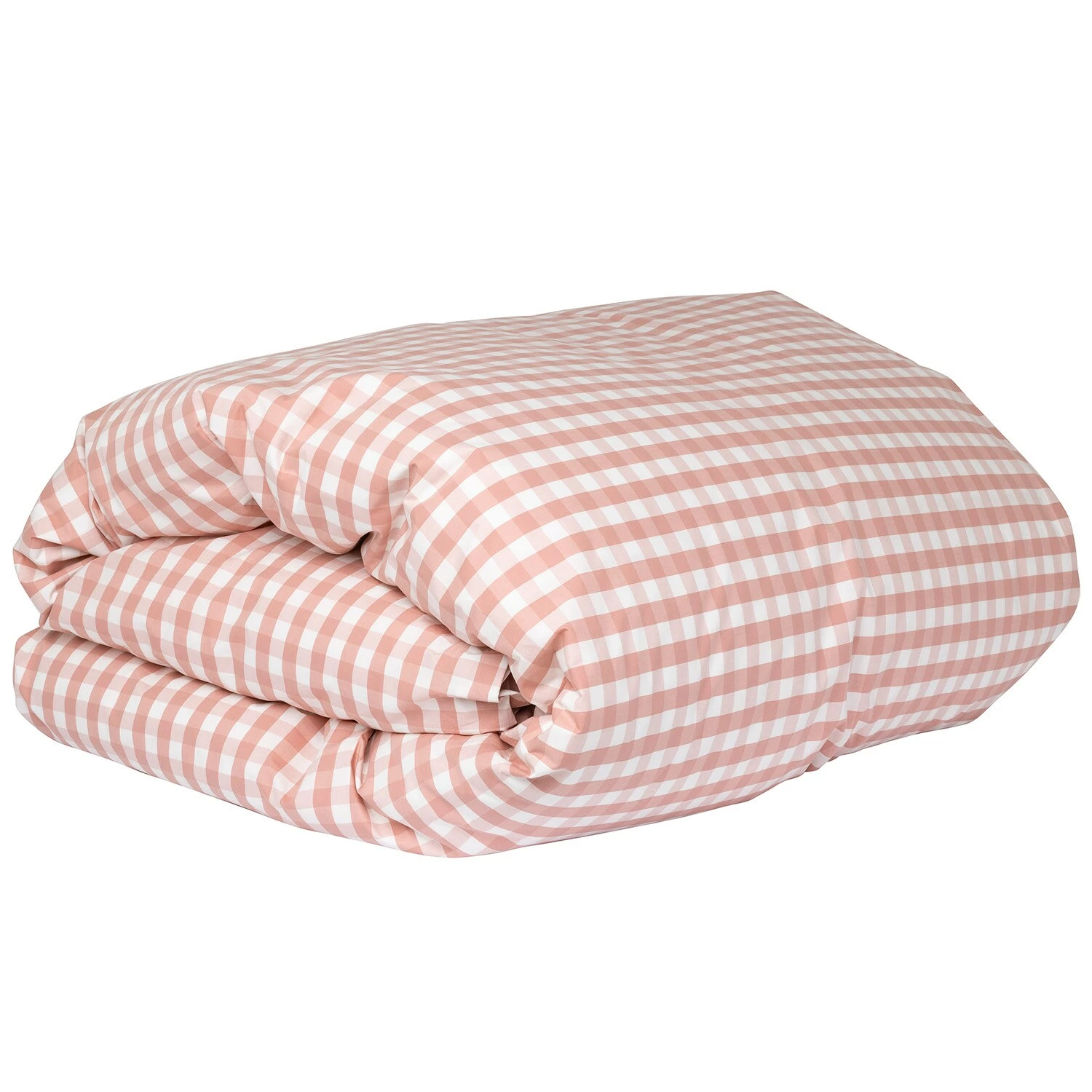 Mille Notti Casella Bettdeckenbezug 150x210 Cm, Rosa/Elfenbein