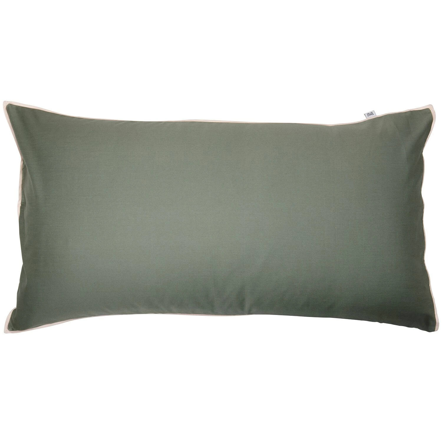 Mille Notti Duetto Kissenbezug Grün/Hellblau, 50x90 Cm