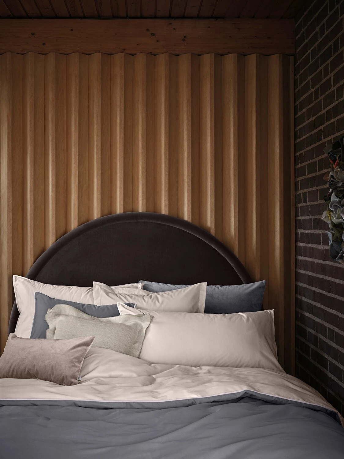 Mille Notti Duetto Bettbezug Grau/Beige, 150x210 Cm – Bild 3