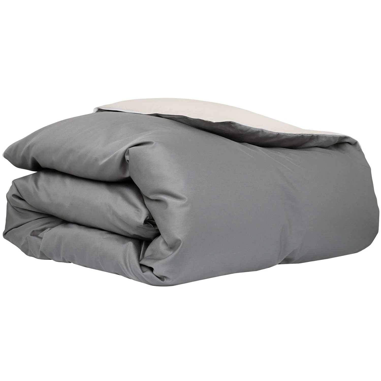 Mille Notti Duetto Bettbezug Grau/Beige, 150x210 Cm