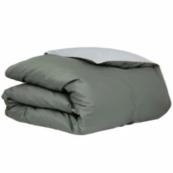 Mille Notti Duetto Bettbezug Grün/Hellblau, 220x220 Cm