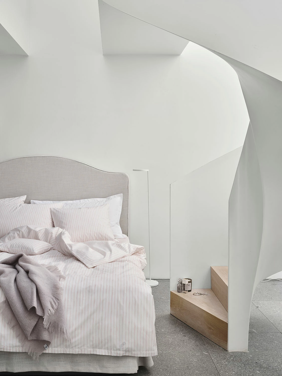 Mille Notti Fresco Bettdeckenbezug Hell-Pink, 220x220 Cm – Bild 4