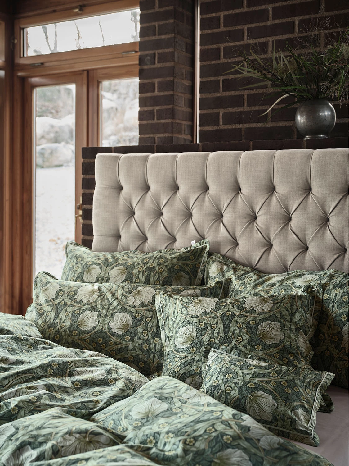 Mille Notti Pimpernel Bettbezug Grün, 150x210 Cm – Bild 4