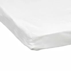 Mille Notti Pousada Percale Spannbetttuch Weiß, 180x200 Cm