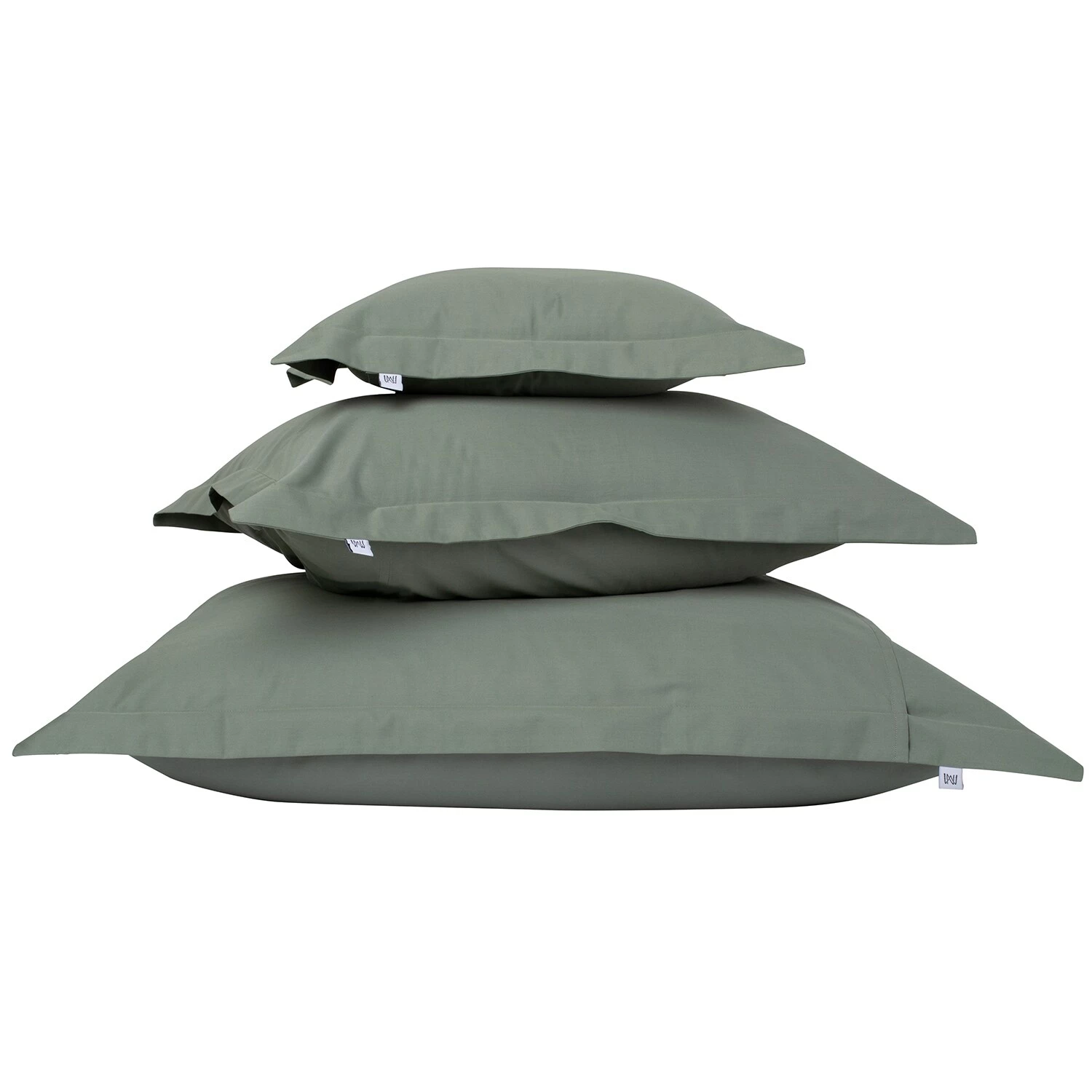 Mille Notti Satina Kissenbezug Grün, 50x70 Cm – Bild 2