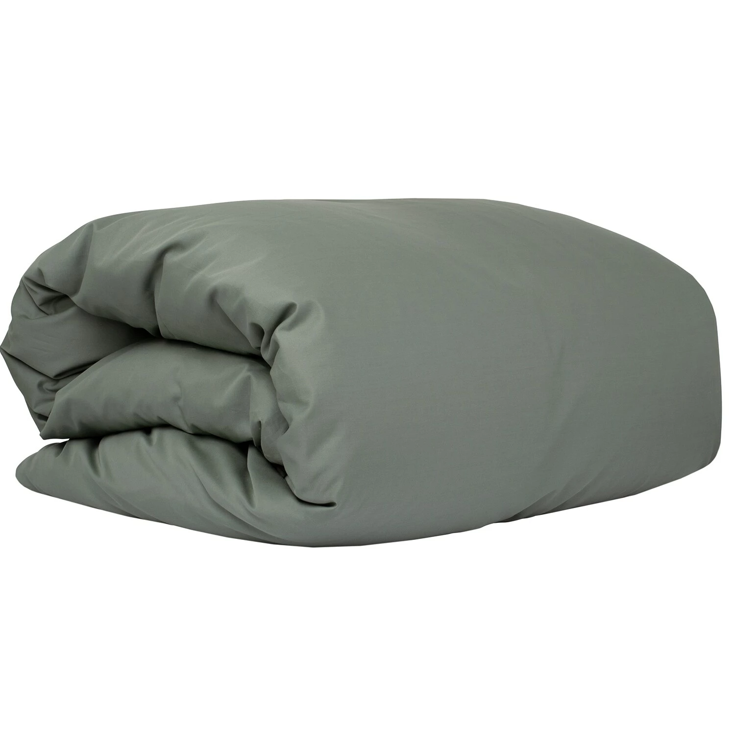 Mille Notti Satina Bettbezug Grün, 150x210 Cm