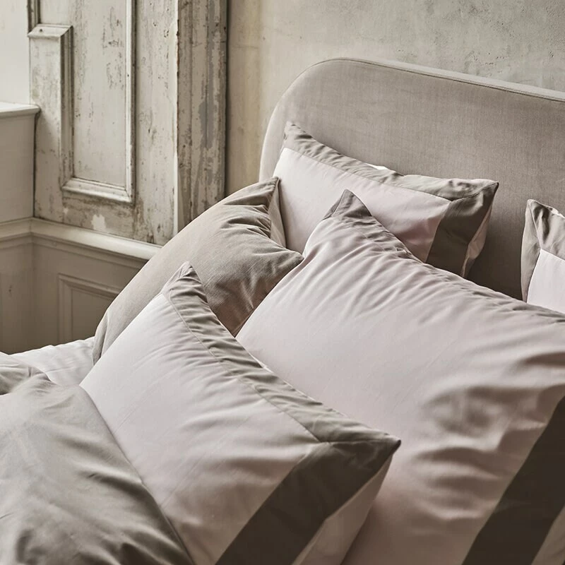 Mille Notti Sobrio Kissenbezug Hell-Pink / Nougat, 50x60 Cm – Bild 3