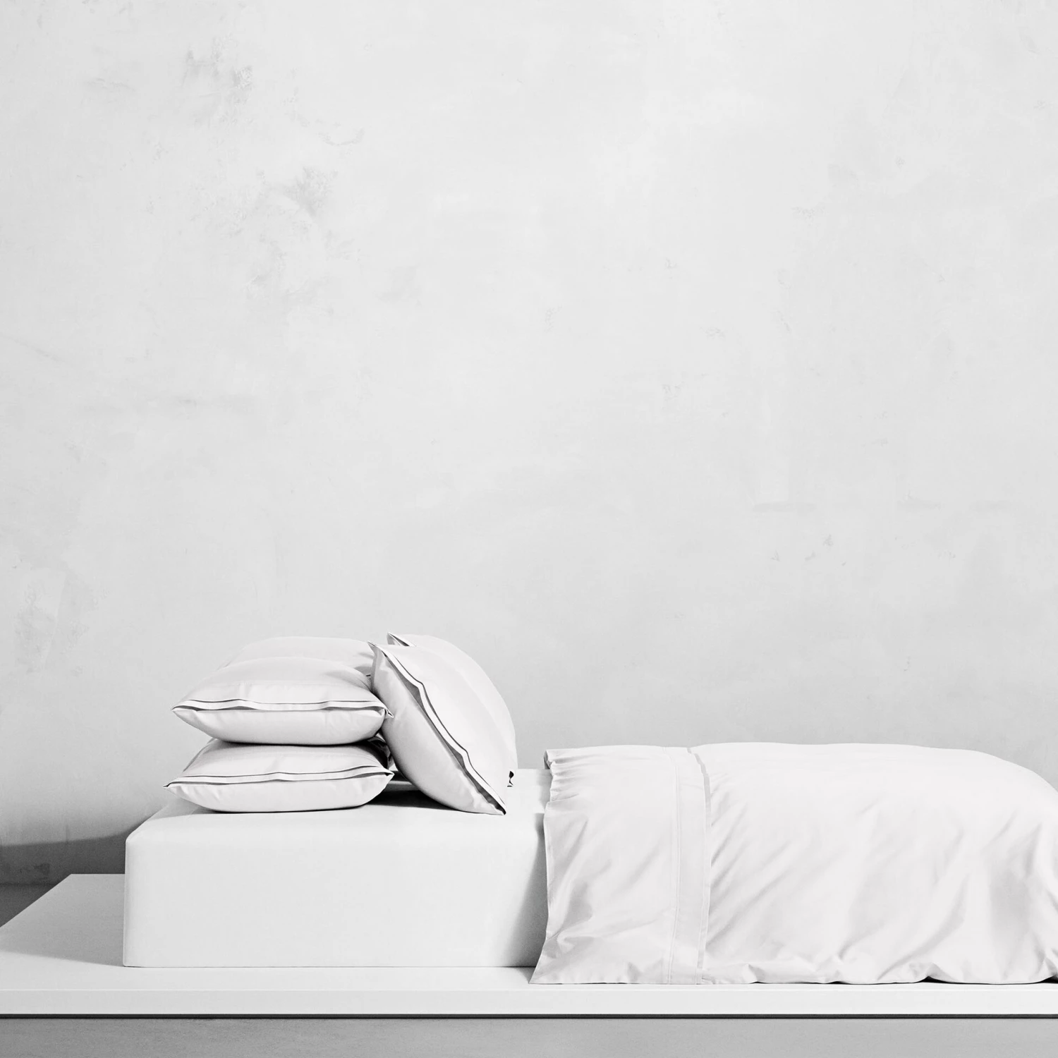 Classic Bettdeckenbezug 150x210 Cm, Weiß – Bild 2