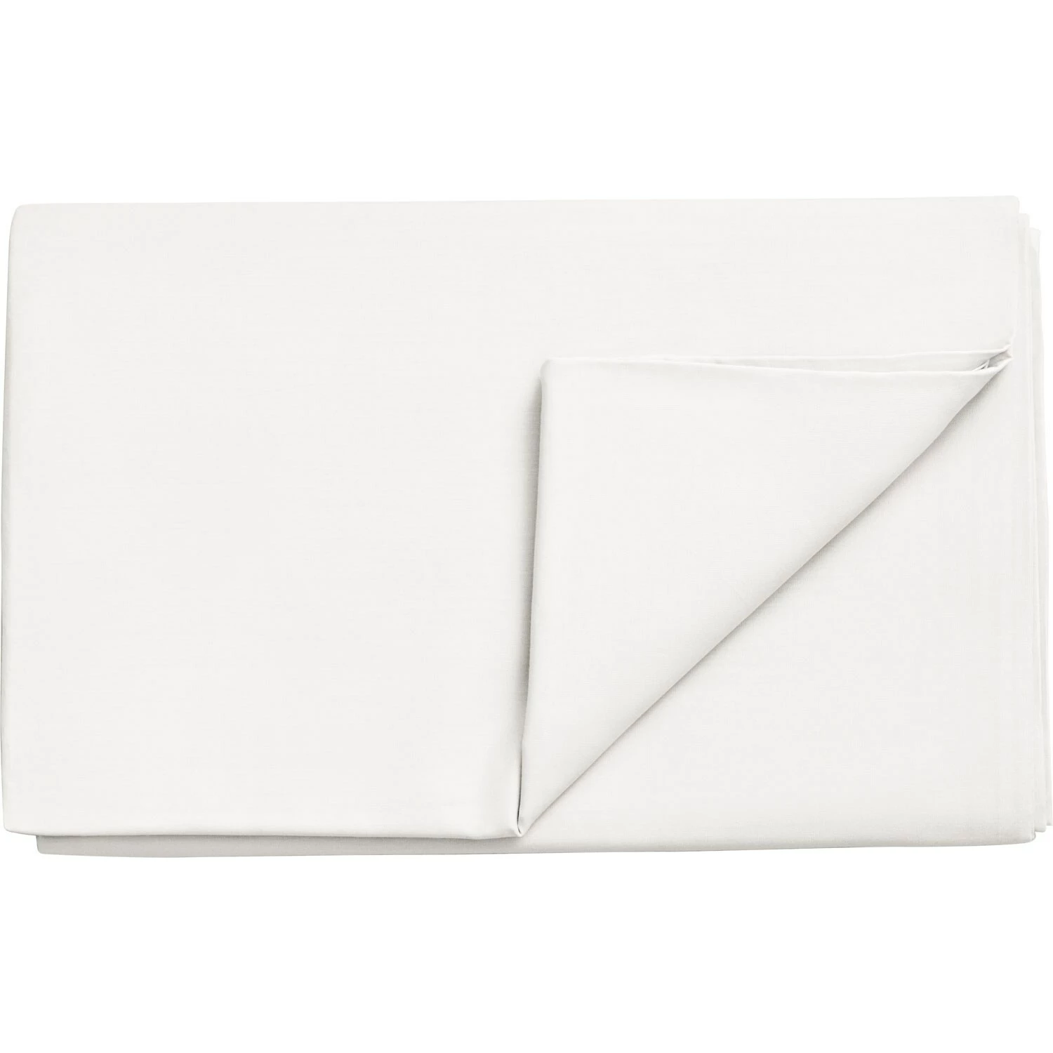 Satin Laken Weiß, 280x280 Cm