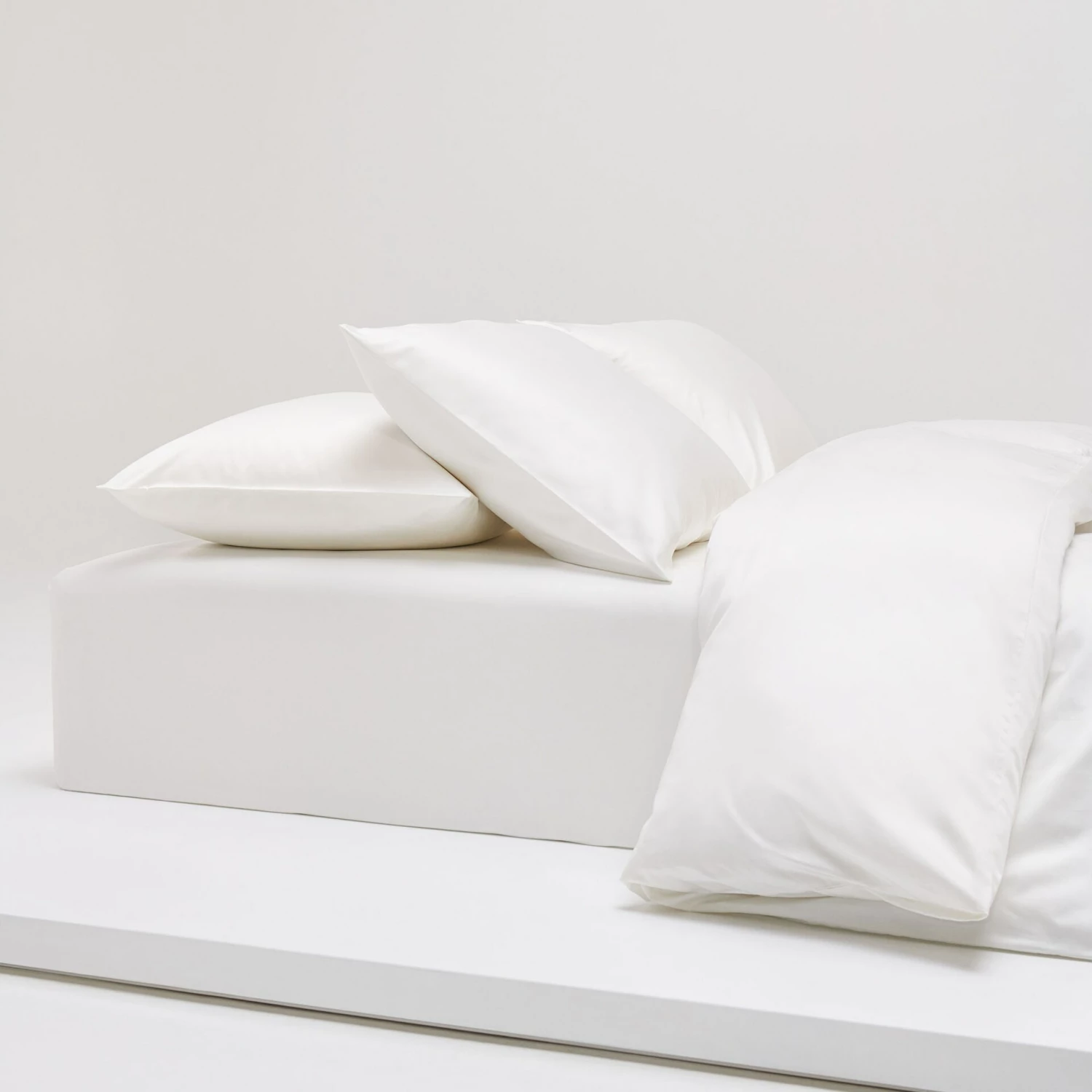 Shade Laken Crisp White, 270x270 Cm – Bild 2