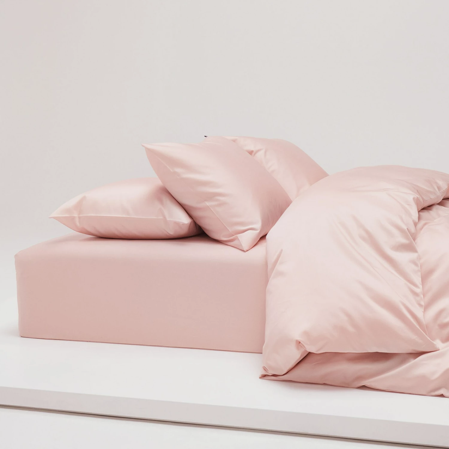 Shade Spannbetttuch Dusty Pink, 180x200 Cm – Bild 2