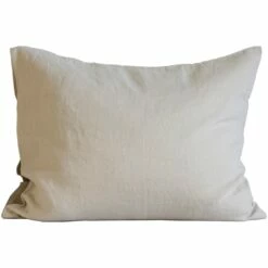 Linen Kissenbezug 50x60 Cm 2-er Set, Warmes Grau