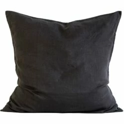 Linen Kissenbezug 65x65 Cm, Carbon