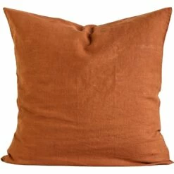 Linen Kissenbezug 65x65 Cm, Bernsteingelb