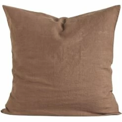 Linen Kissenbezug 65x65 Cm, Chestnut