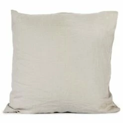 Linen Kissenbezug 65x65 Cm, Warmes Grau