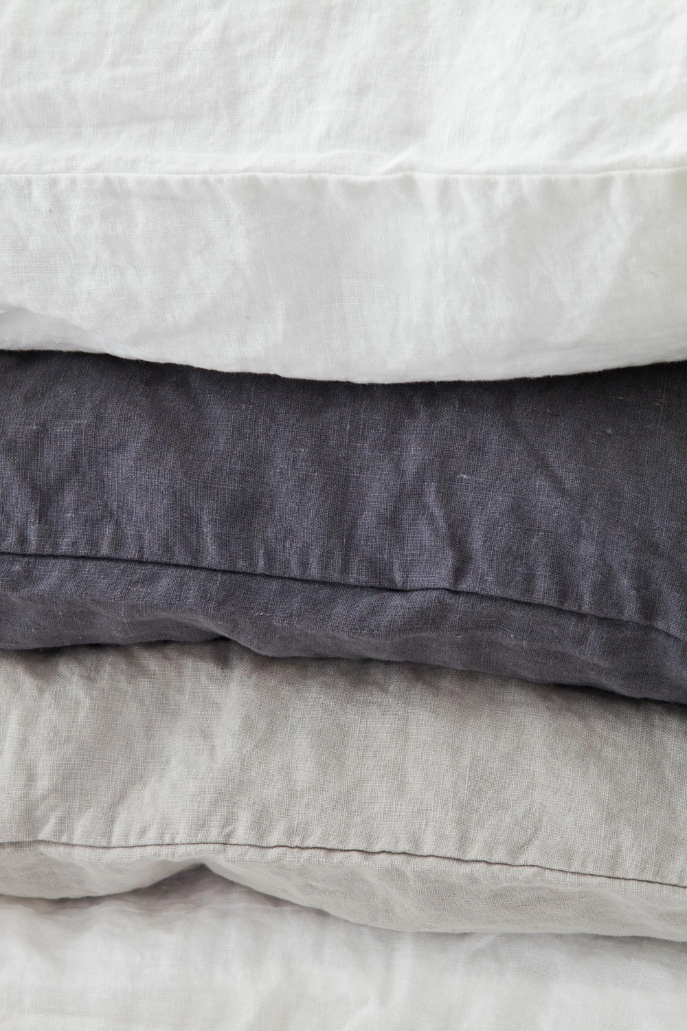 Laken/Tischtuch Leinen 160x270 Cm, Bleached White – Bild 3