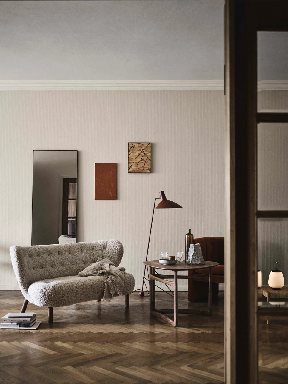 &Tradition Collect Decke SC32 260x260 Cm, Baumwolle / Cloud & Milk – Bild 3