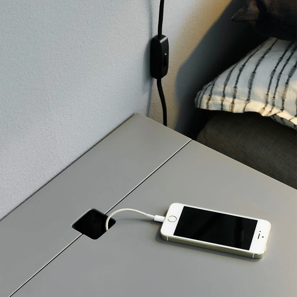 Peep S1 Wall Nachttisch, Angel White – Bild 4